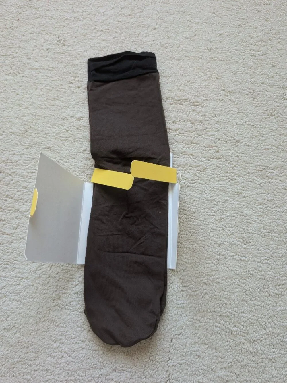 NEW Spanx Reversible Black or Brown Coolmax Two Timin' Trouser Socks Women's nwt